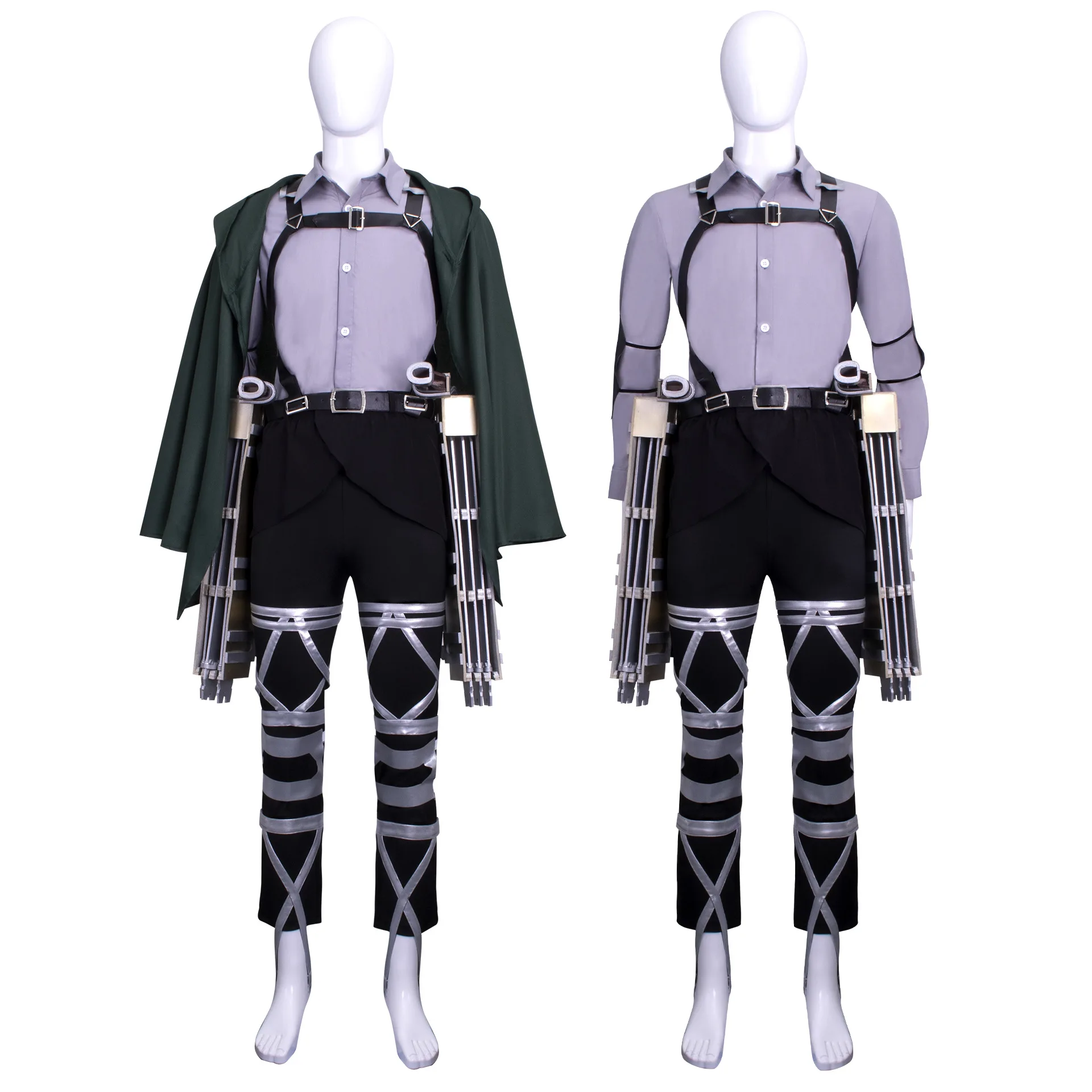 Attack on Titan 4 The Final Season Rivaille Cosplay Costume Halloween  Superhero Outfit Shingeki no Kyojin Team Armour Uniform - AliExpress