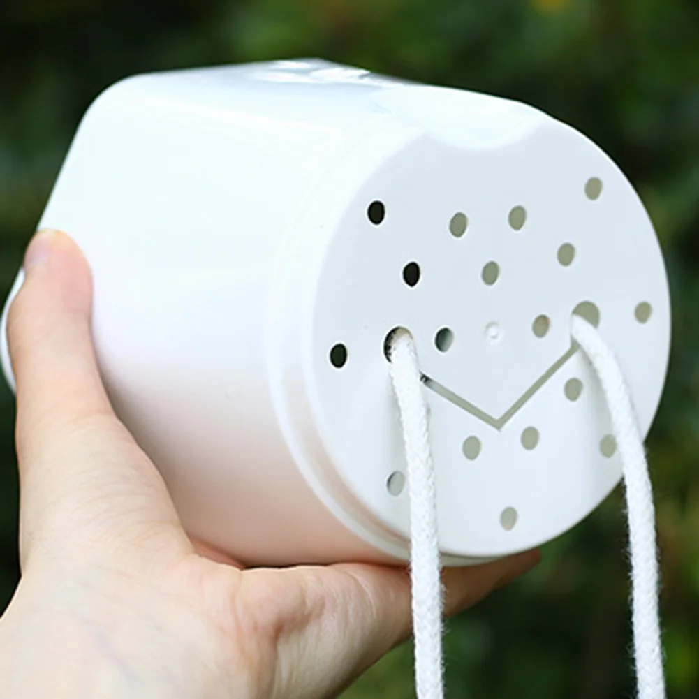 

For Balcony Plant Pot 1 Piece Fresh Style S/M/L Garden Transparent Washable Water-saving Decor Fertilizing Home
