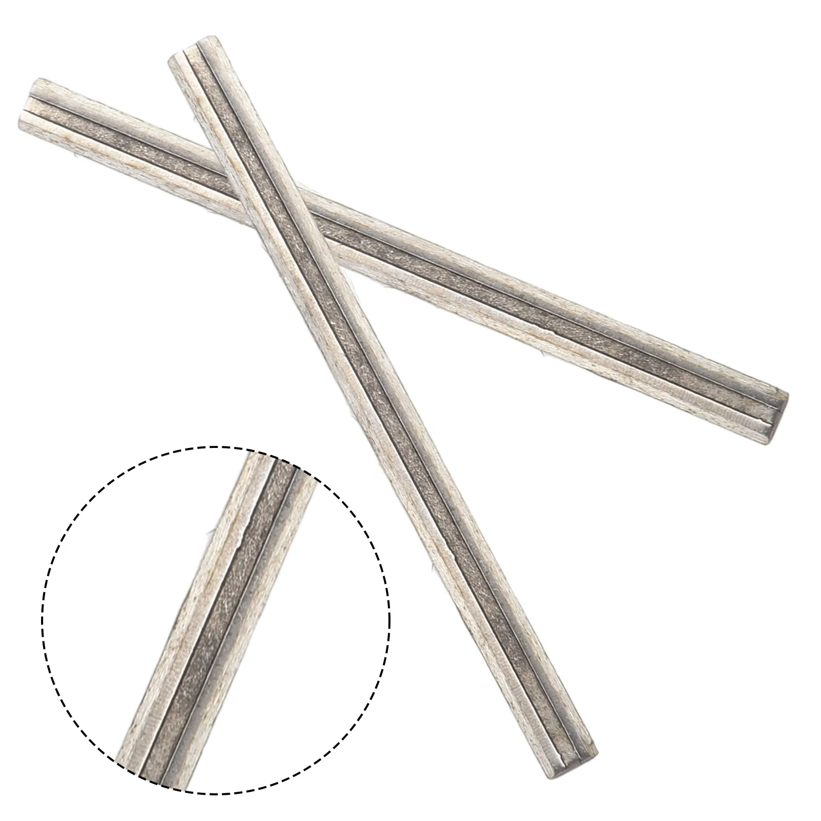 

12pcs Carbide Planer Blades 82mm Reversible Electric Planer Blades 60HRC Boxed HSS For MKT 82x5.5x1mm CNC Metalworking Parts