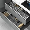 Kitchen drawer storage partition simple chopsticks knives and forks tableware sorting box free combination home desktop division 2