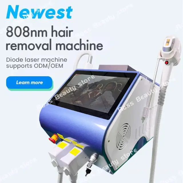 2026 nouveau modèle 4000W Soprano titane glace platine Diode 755 808 1064nm Laser dispositif d'épilation, épilation indolore à Diode D 1