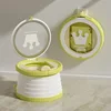 ABS Children's Portable Foldable Small Toilet for Outdoor Use Emergency Seat Toilet for Both Boys and Girls Travel Bedpan 4
