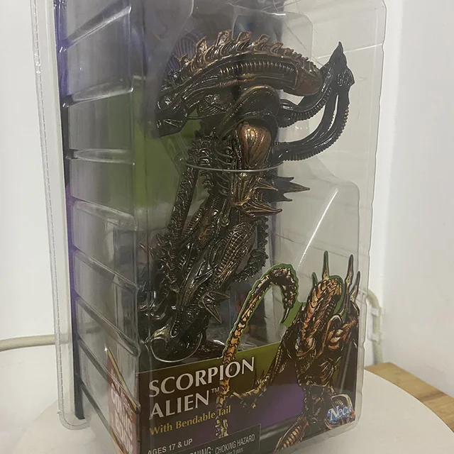 ネカ-エイリアンPVCスコーピオンアクションフィギュア,7インチ