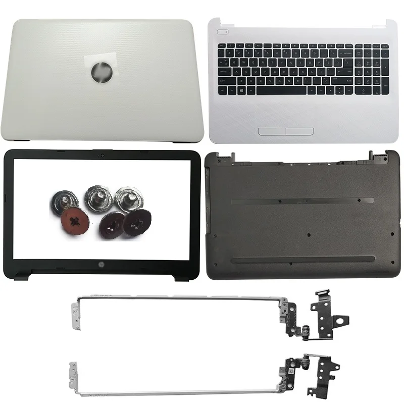 

Задняя крышка для ноутбука HP 15-A 250 255 256 G4 15-AF 15-AC121DX 816731-001 813926-001/Передняя панель/петли/Упор для рук/Нижняя крышка
