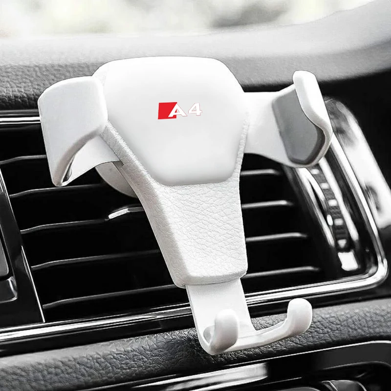 Car Mobile Phone Holder Air Vent Clip GPS navigation For Audi Sline A3 A4 A5 A6 A7 A8 TT Q3 Q5 A1 Q3 Q5 Q7 S3 S4 S5 S8 Car Goods