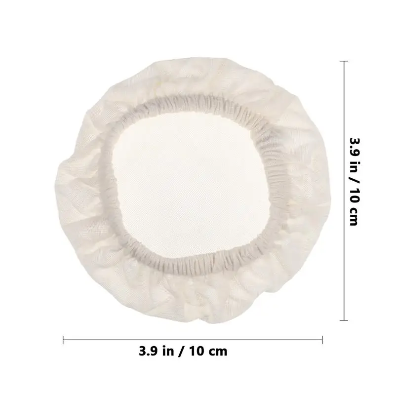 5 Pcs Cloth Covers Sourdough Starter Fabric Lid Stretchy Fermenting Sourdough Starter Cloth Jar Covers