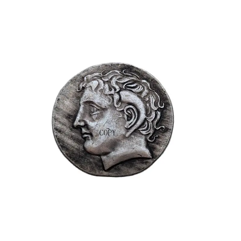 

Reproduction Silver Plated Ancient Greek Decorative Commemorative Coin #34