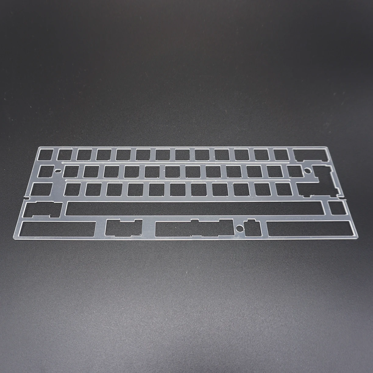 Keebox 60% Layout PC Positioning Plate Polycarbonate Keyboard Plate For GH60 DZ60 PCB Support Split Spacebar