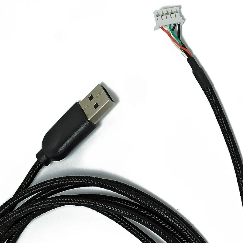 Originální USB myš kabel mice linky pro logitech G600 myš drát náhrada snakeskin vnější opletené 1.7-2M