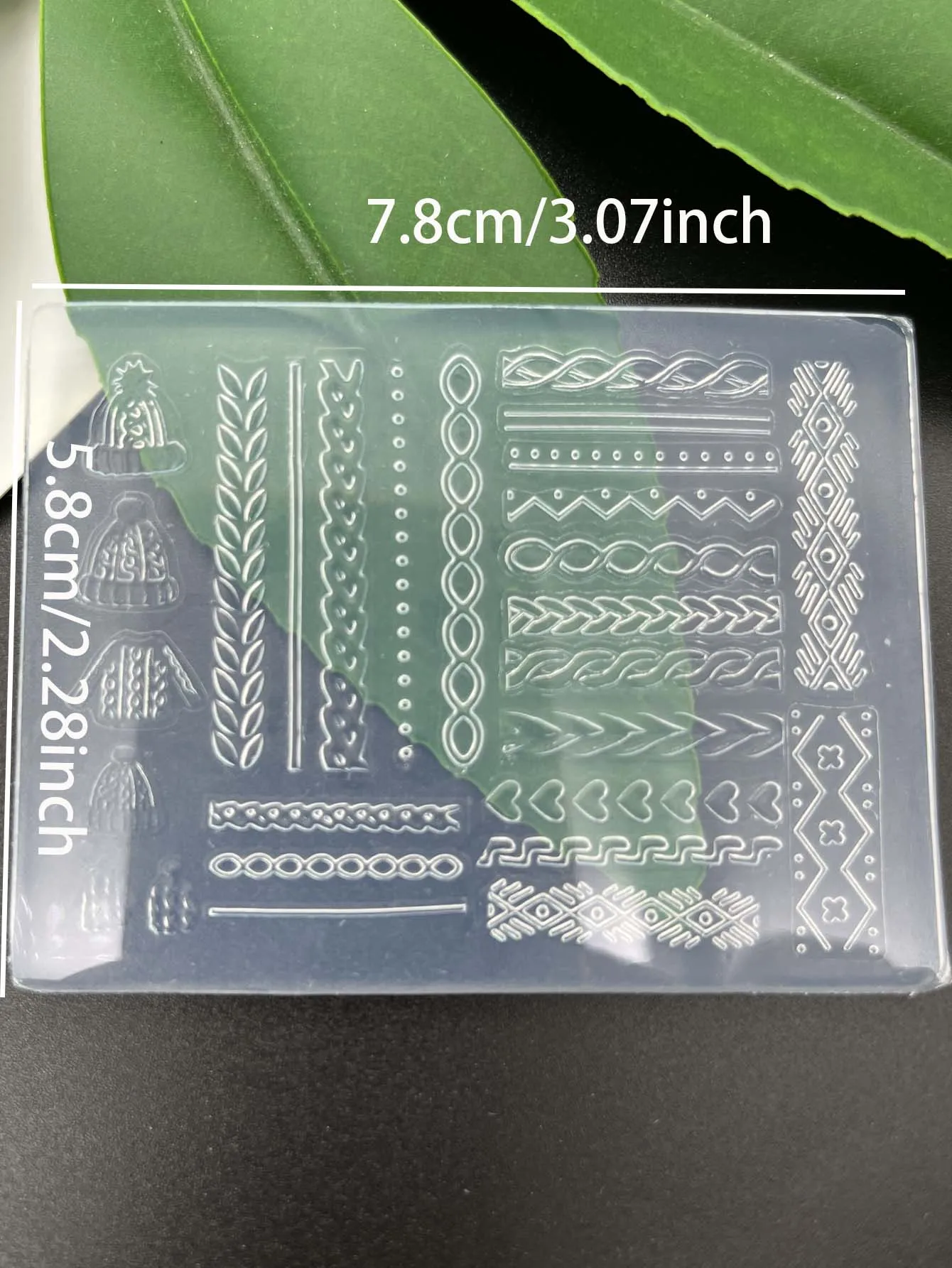 Description Picture 6 of item1pc Frame Retro 3D Mold Silicone Nail Art Decorations Ultrathin DIY Templates Mold Bohemian Vintage for nails Jewelry Crafts