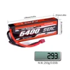 SUNPADOW 2S 3S 4S for Lipo Battery 6400mAh EC5 T Plug 100C for RC Car Plane DJI Truck Tank Buggy Racing Boat Models 3