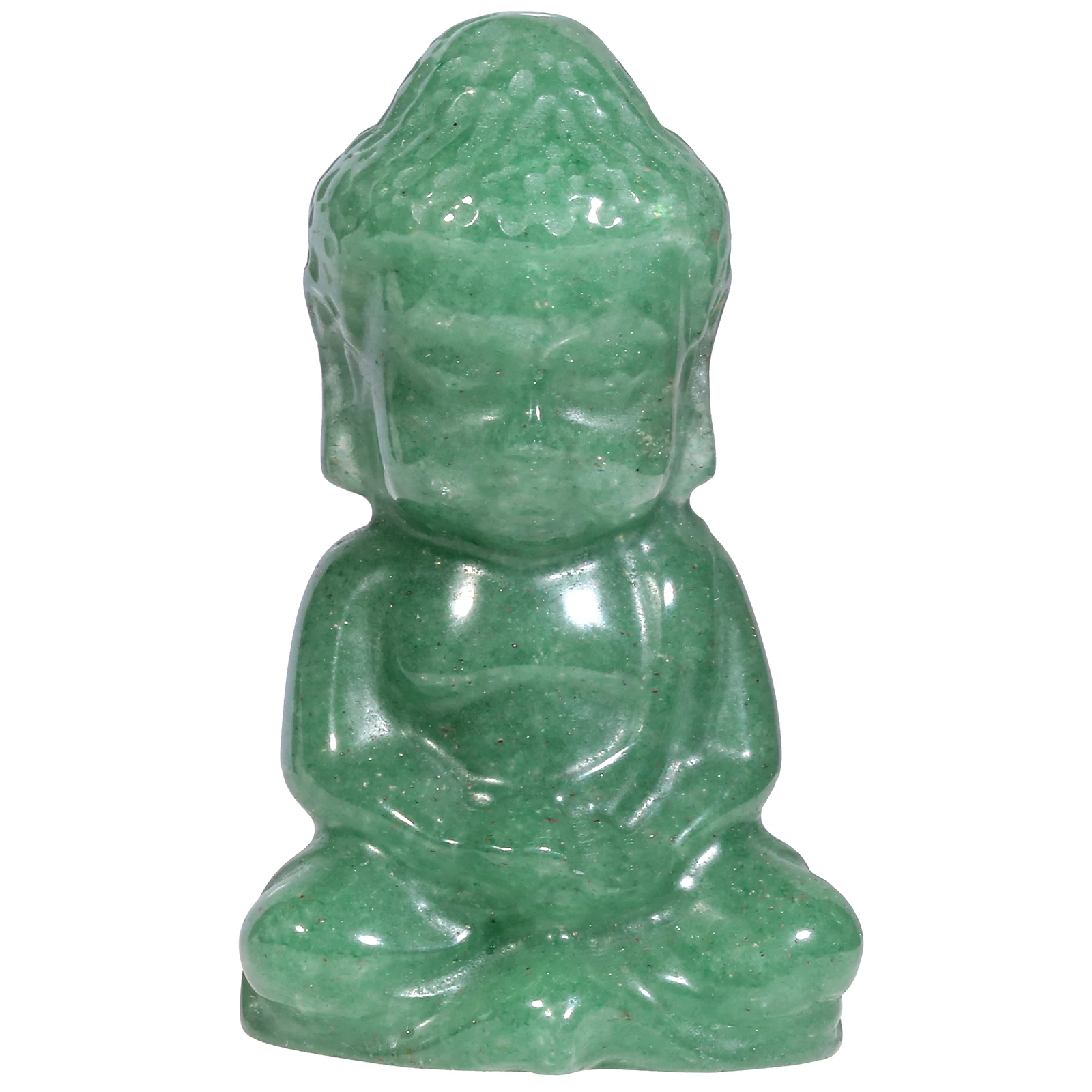 Natural Rose Quartz Buddha Figurine Healing Crystal Stone Sculpture Hand Carved Gemstone Statue Fengshui Decor For Luck & Wealth