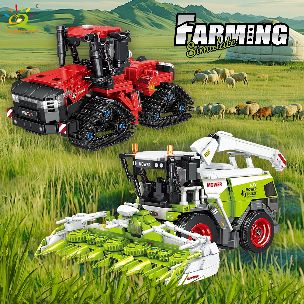 Farmer Truck & Tractor Building Set 2