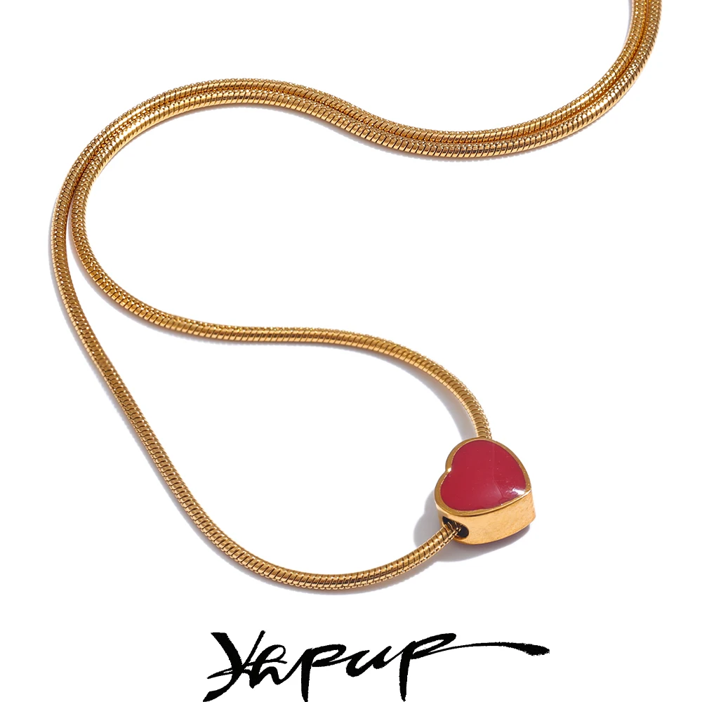 Yhpup Handmade Stainless Steel Necklace