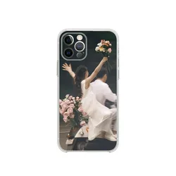 Customized Lovers Photo Personalized Soft Phone Case - iPhone 6 s (Clear)