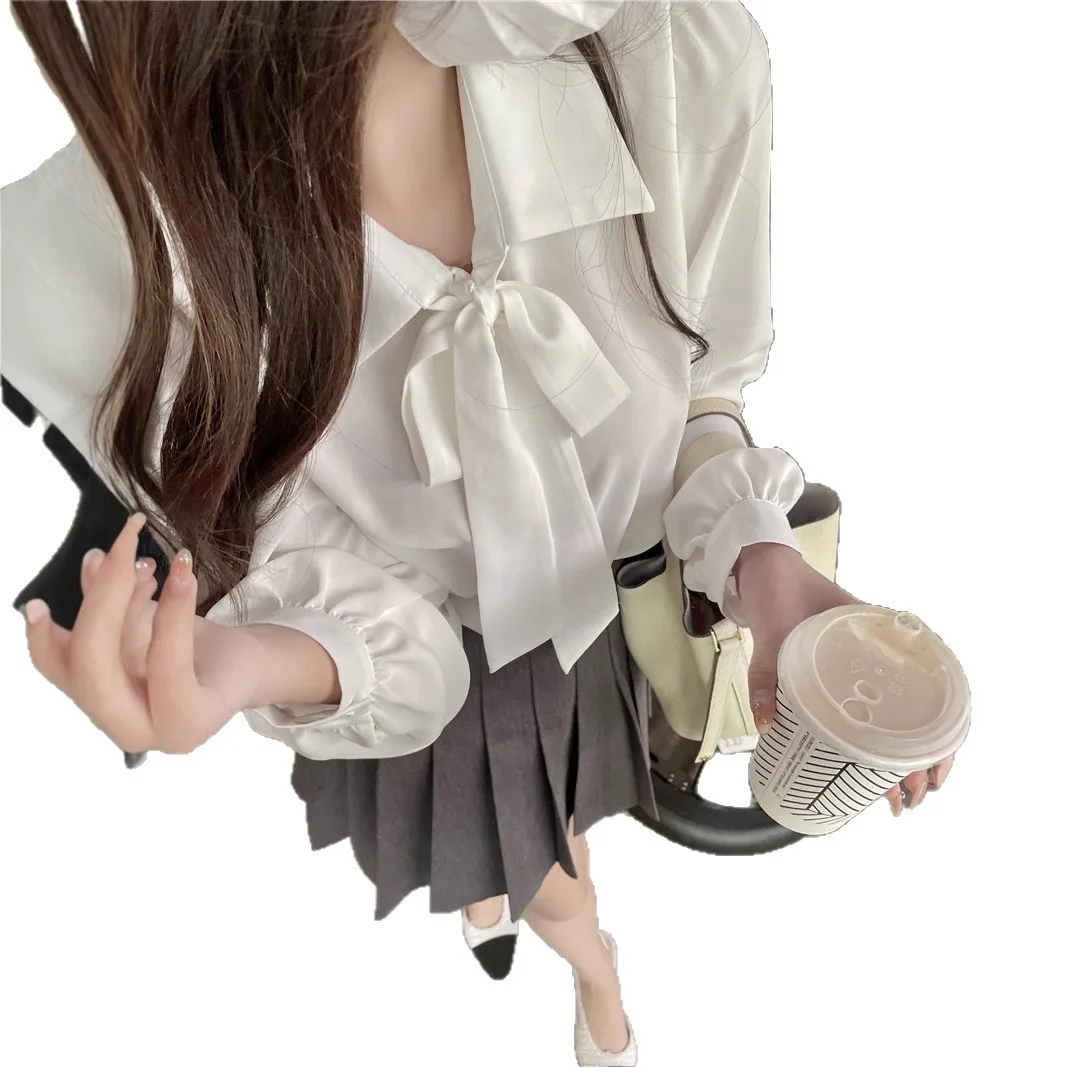 White Lace Women Business Blouse