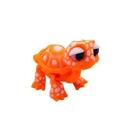 Exquisite Movable Joint Turtle Figurine Stress Relief Toy & Desktop Decoration (Style 1)