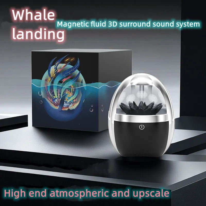 

Whale Landing Magnetic Fluid Sound Venom Technology Good Sound Quality HIFI Wireless Speaker Bluetooth Karaoke Game Speaker Gift