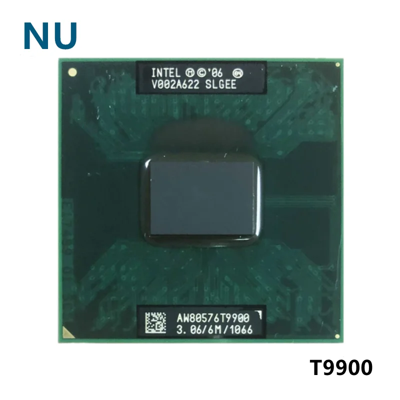 Оригинальный процессор lntel Core 2 Duo T9900 (6M кэш 3 06 ГГц 1066 МГц FSB двухъядерный) для