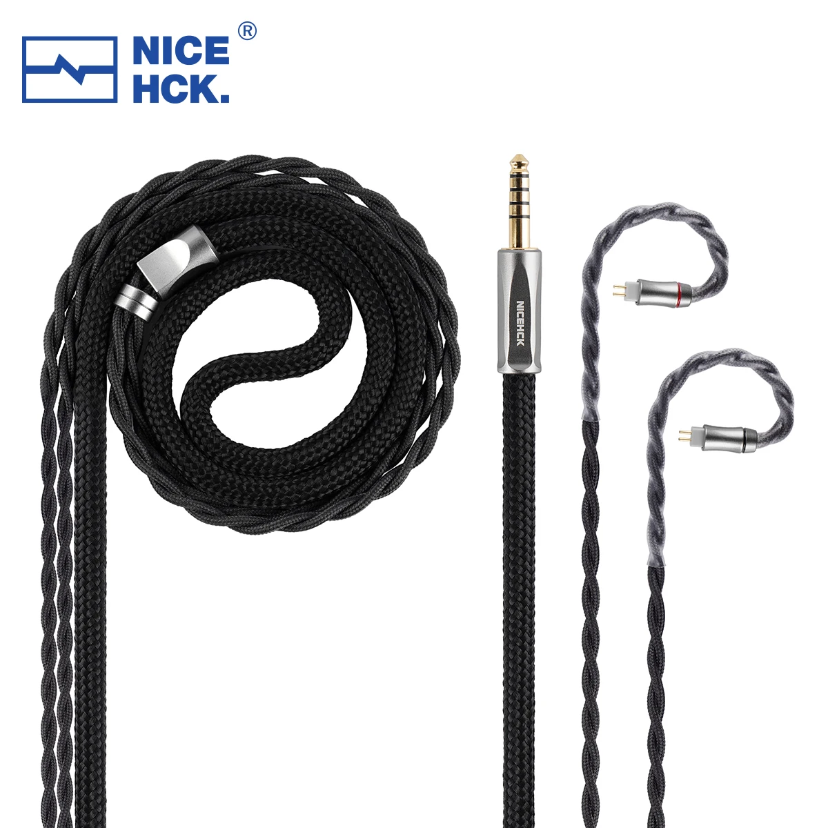 

NiceHCK AceOrpheus Earbud IEM Replace Cable 8N OCC MMCX/0.78mm/PentaconnEar for GK200 Blessing3 Magic One GK200 Hype2 Superior