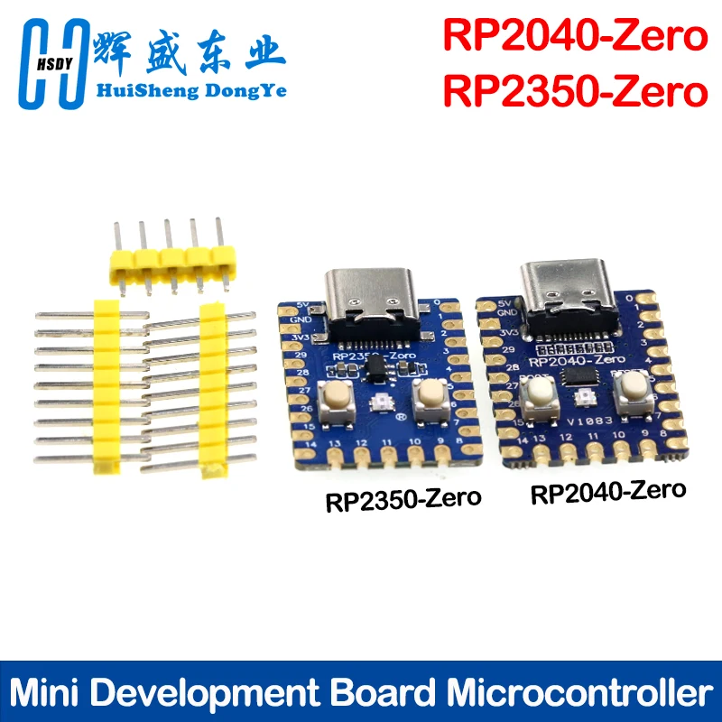 ไมโครคอนโทรลเลอร์ Raspberry Pi PICO บอร์ดพัฒนา Type C ไม่มีพินเฮดเดอร์