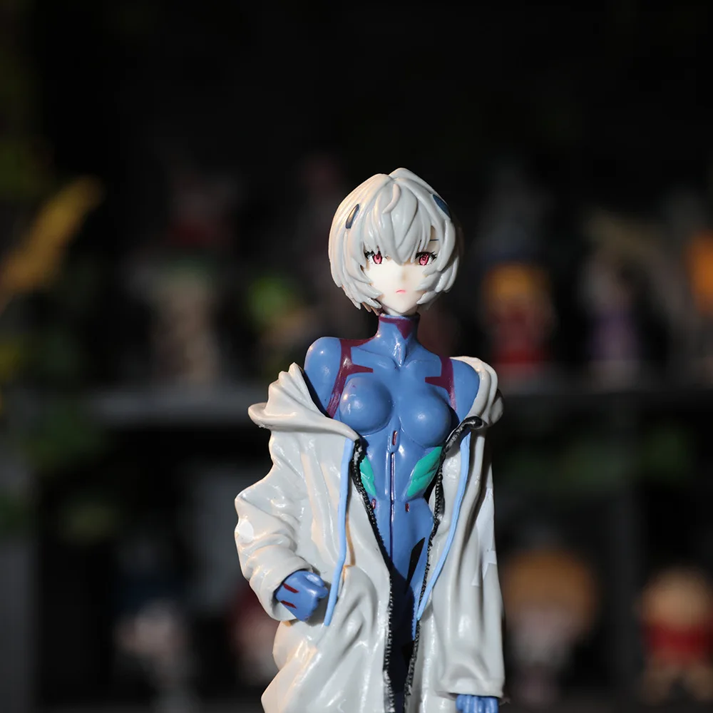 Figura NEON GENESIS EVANGELION, Figura Ayanami Rei, Coleção Macia de  Brinquedos de Manga Kawaii, Estatueta Anime, Presente Ornamento, 21cm