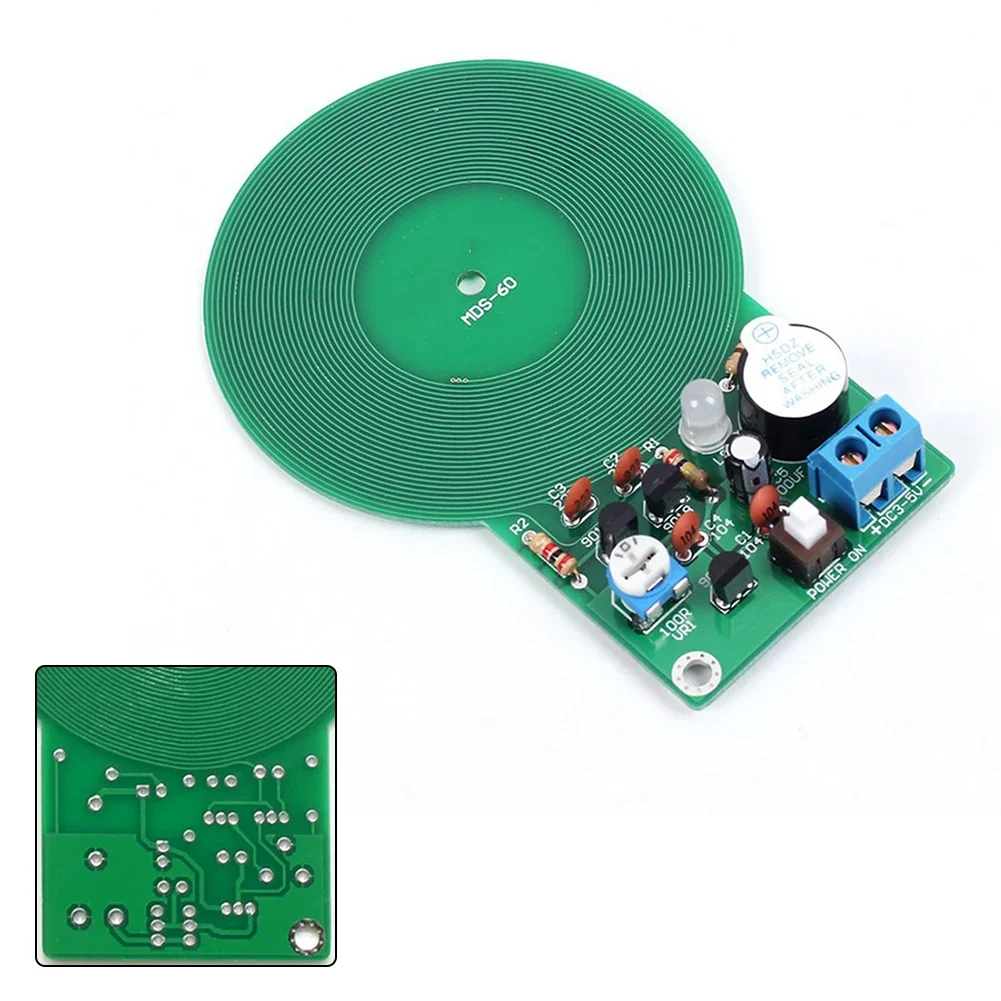 전자 금속 탐지기 키트, 비접촉 센서 보드 모듈, 전자 부품, 금속 탐지기 DIY, DC 3V-5V