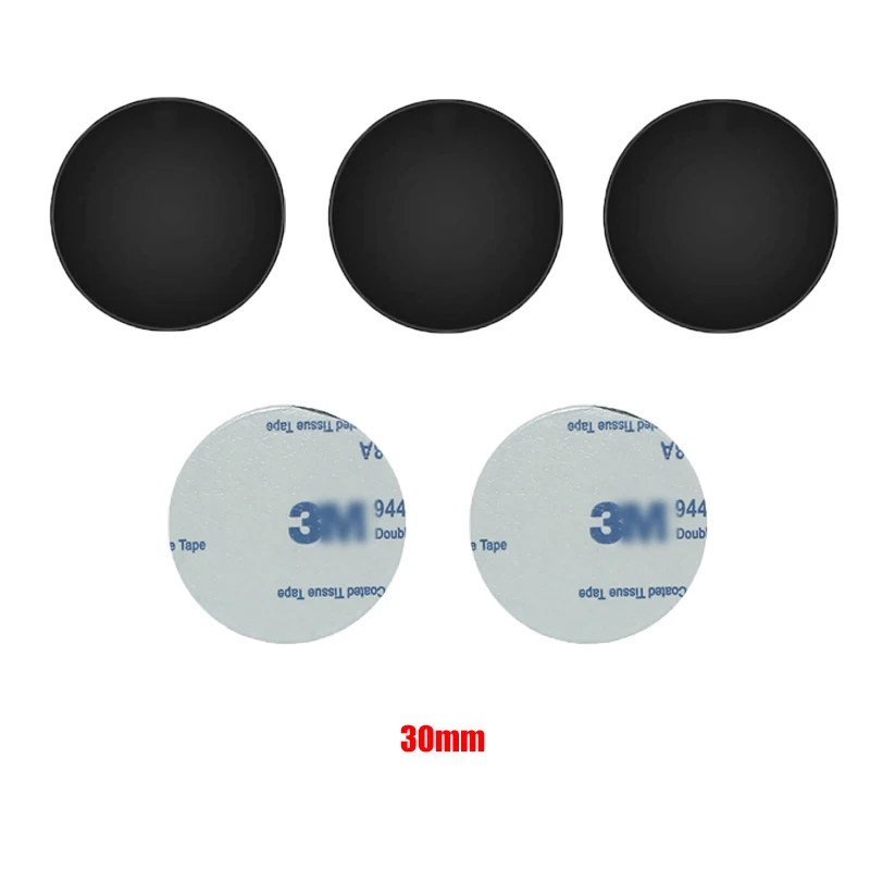 5pcs/Set Metal Disk Plate for Magnetic Phone Holder Black Iron thumbnail 3