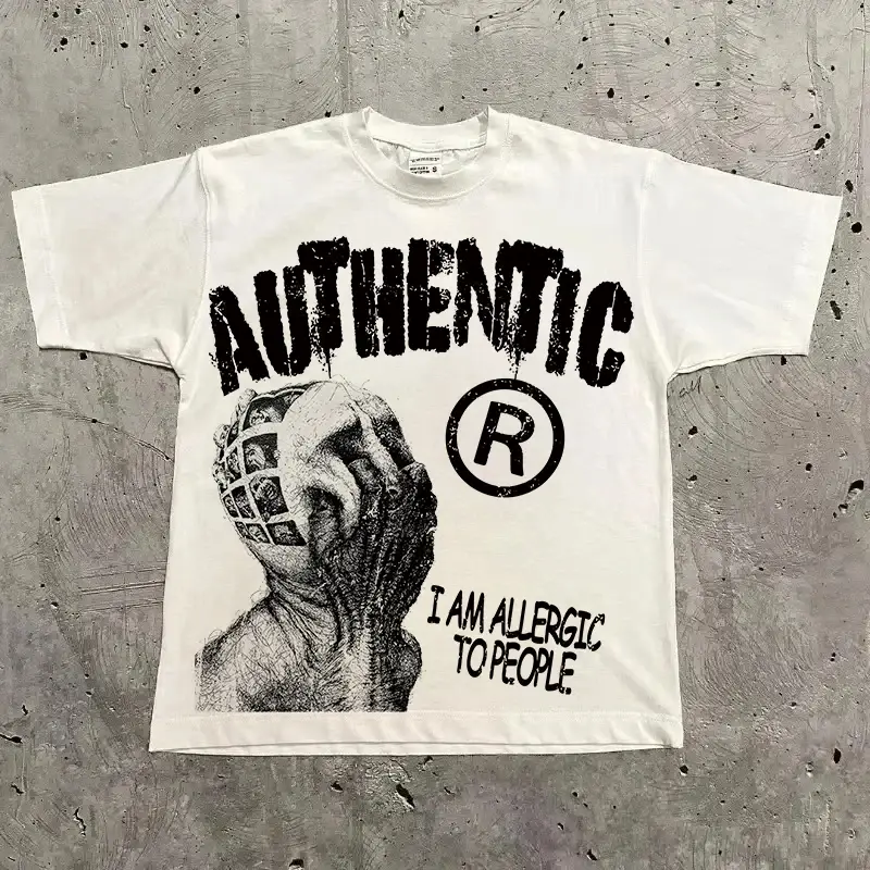 Harajuku Letter Graphic T Shirts Y2k Tops Men Women High Street Oversized T Shirt Pro Choice Streetwear Vintage Tee Clothing - Image 16