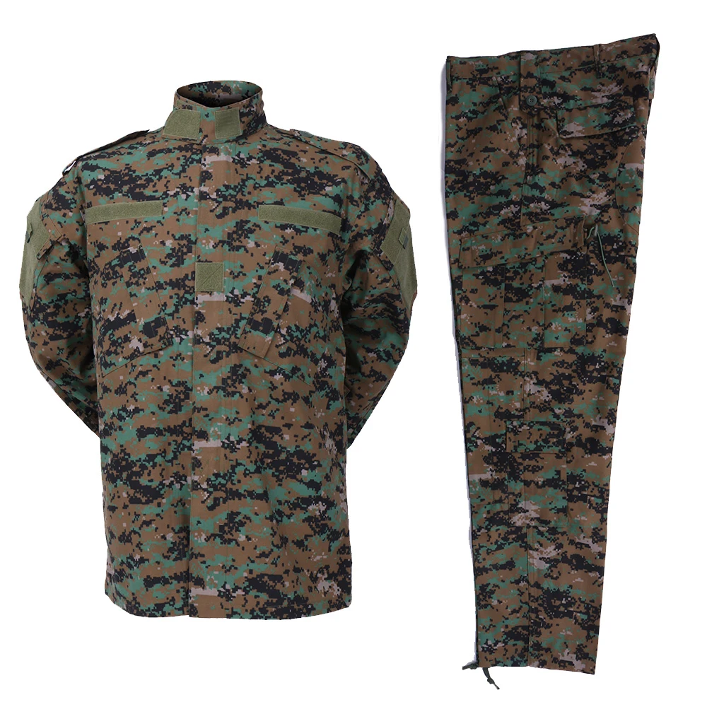Men's Sets Outdoor Working Uniform Hiking Clothes Jungle Adventure Uniform Multi Pockets Working Clothes Men's Sets Uniform