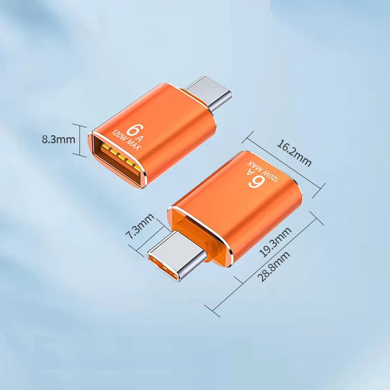 Type C to USB3.1 OTG Converter for iPhone 15 Universal USB C Android Phone Tablet USB Disk Data Transfer PD Charging Adapter