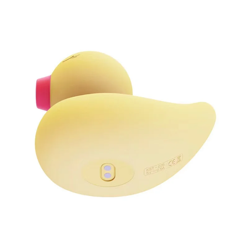 Cute duck sucking licking tongue vibrator nipple clit clitoris stimulator female masturbation
