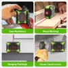 Huepar Laser Level with Digital Angle Gauge 3-in-1 Electronic Table Saw Angle Finder Protractor Inclinometer Woodworking Tools 6