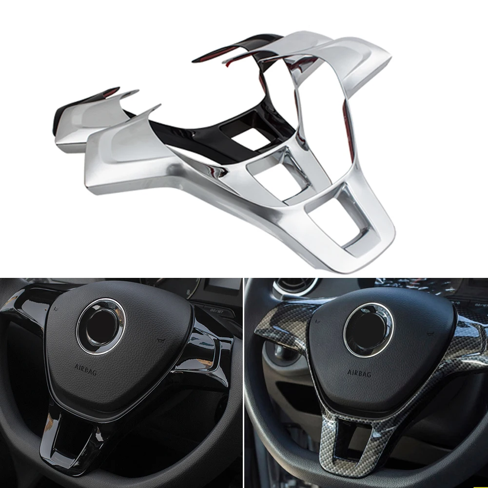 Couvercle d'essuie-glace arrière chromé ABS pour voiture, pour VW GOLF VII 7  Mk7 golf7 2014 – 2015 - AliExpress