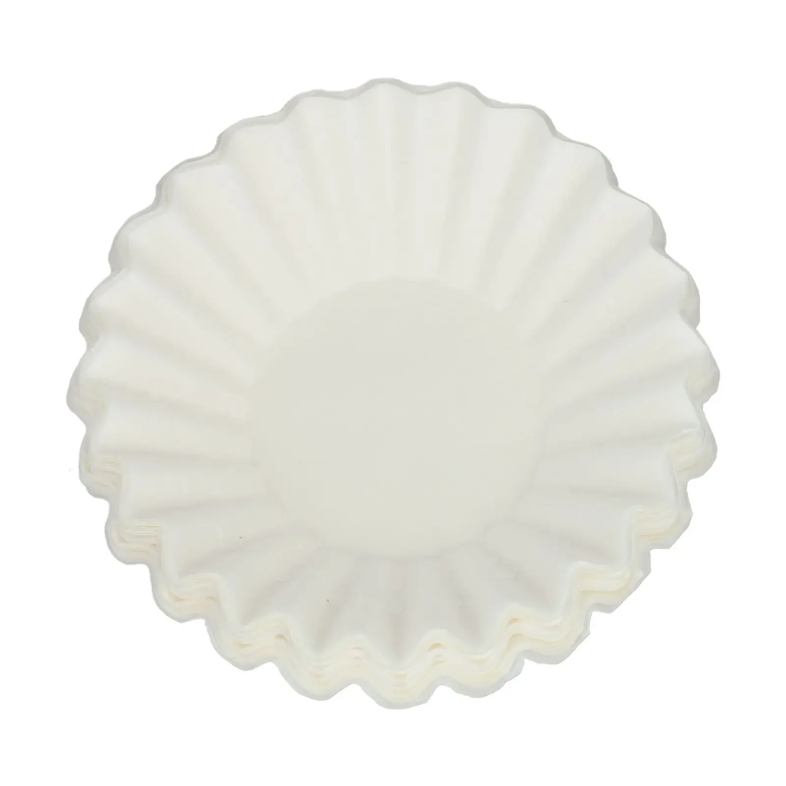 

High-grade Food Filter Paper Coffee Paper Filters 50pcs Coffee Filter Coffee Machine Disposable Paper Filters White
