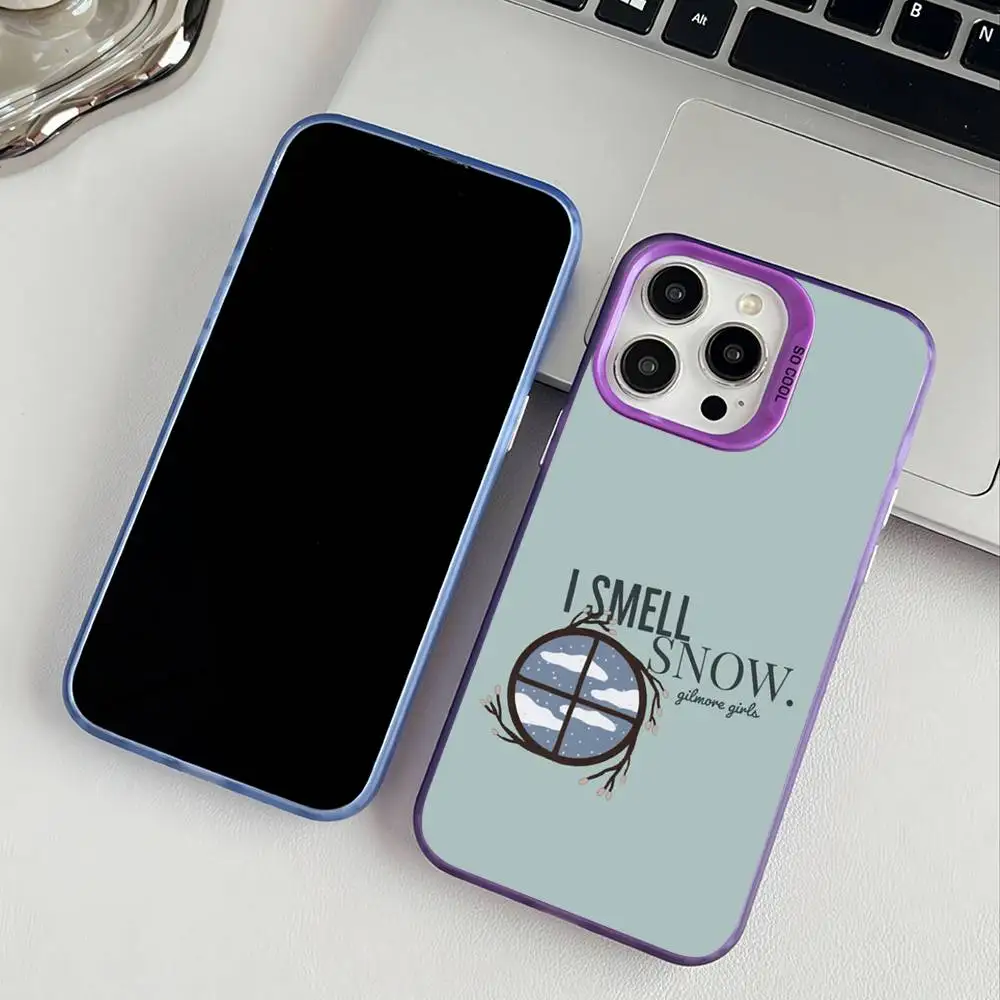 G-Gilmore Girls Funny Phone Case For iPhone 11 12 13 14 15 16Pro Max Plus Protect Plating Phone Cover