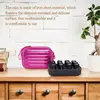12 Grids Essential Oil Storage Case Protector Travel Carrying Zipper Organizer Bag For 1/3ML Essential Oil Glass Vials Bottles 2