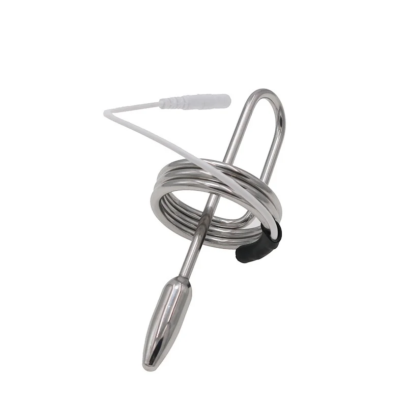 Electro Shock Penis Stimulation Masturbation Rod Catheters Sounds Penis Plug Urethral Sound Dilator Catheter Sex Toys For Men