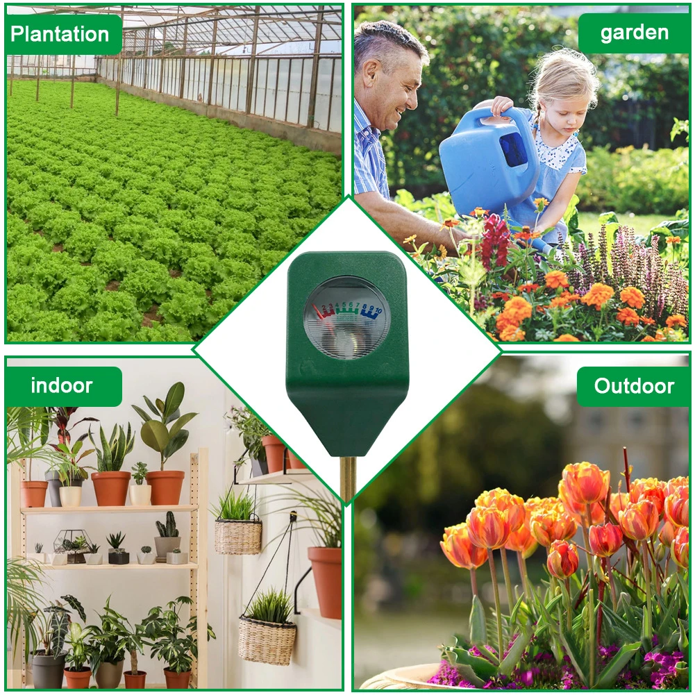 Mini Portable Hygrometer Tester Soil Moisture Meter Garden Plant Flower Indoor Potted Soil Analyzer Detector Tool