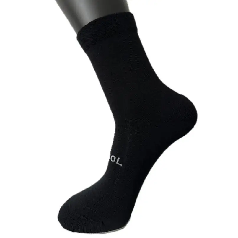 1/3pairs Winter Merino Wool Socks Breathable Warm Cushion Running Socks Unisex Thermal Anti-slip Long Tube Hiking Cycling Socks