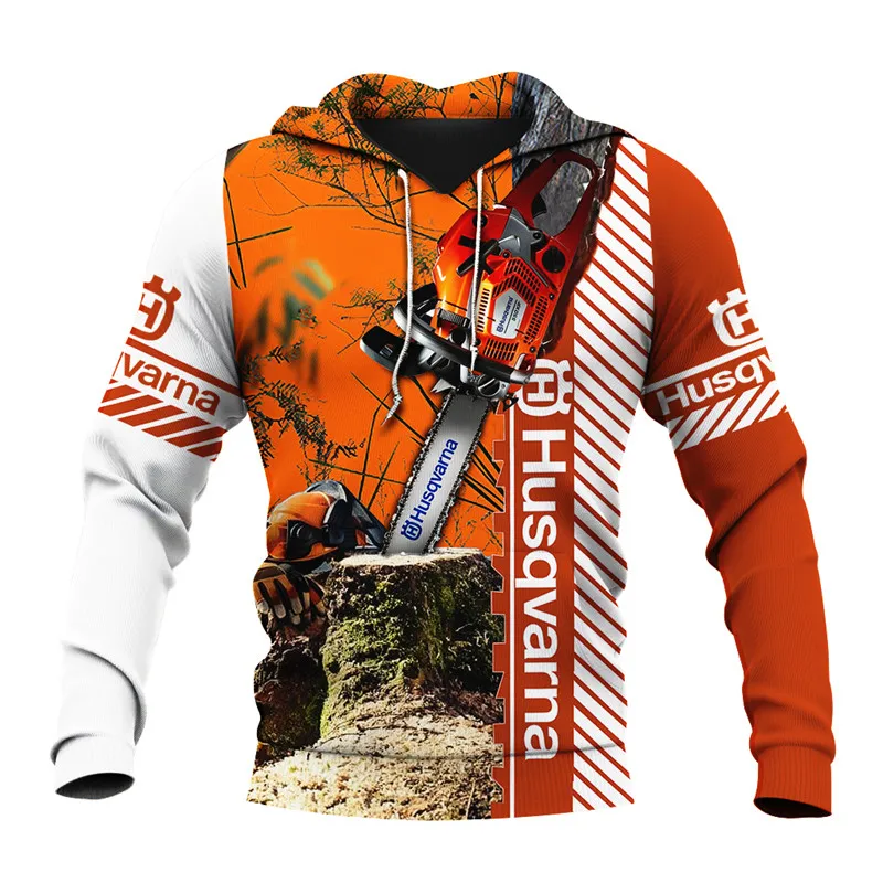 

New autumn/winter fashion sweatshirt beautiful chainsaw 3D all-print unisex casual hoodie sweatshirt zipper hoodie
