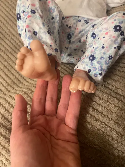 17inch Finished Reborn Baby Doll Twin A Full Vinyl Body Or Cloth Body 3D Skin Visible Veins Collectible Art Doll For Girls 4