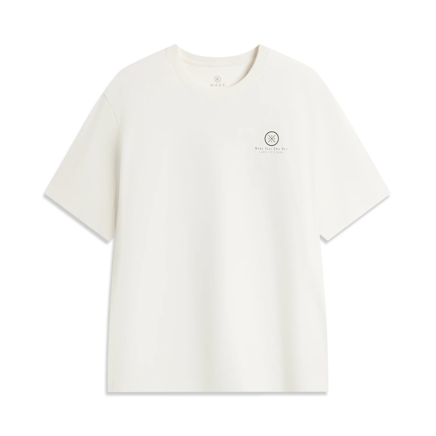 Li-Ning Men Wade Sports T-Shirt Cotton Comfortable Breathable LiNing Stylish Leisure Short Sleeve Culture Tee Tops AHSV001