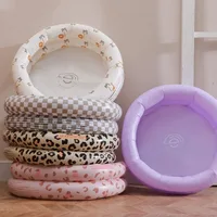 Inflatable Swimming Pool Indoor Outdoor PVC Cartoon Pattern Thickening Design Kids Children Swimming Pool Home Use Bath Pool 3