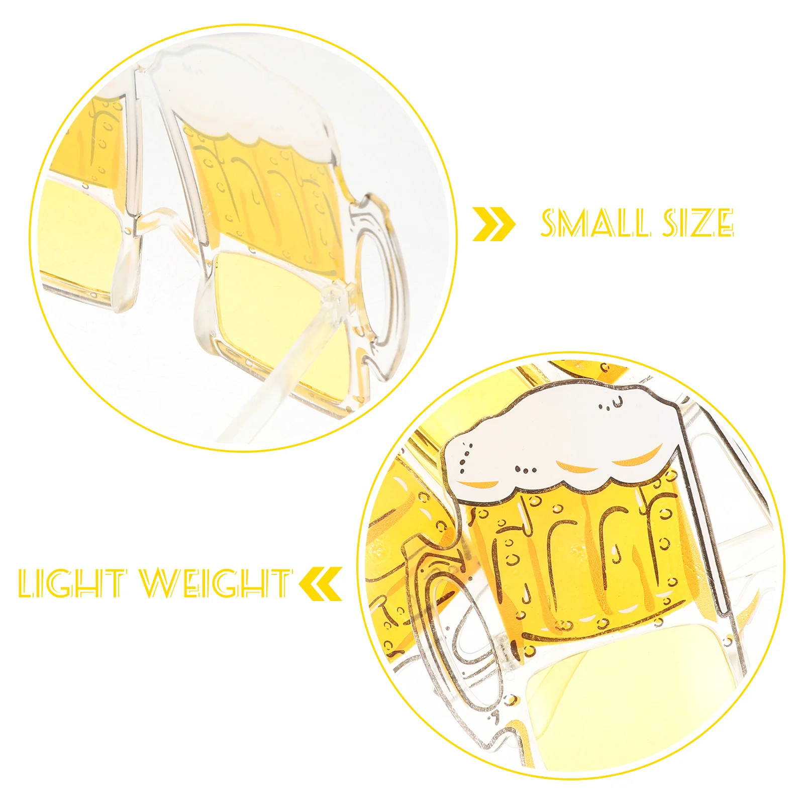 파티 선글라스 맥주 머그잔 안경, 재미있는 선글라스, 무도회, 하와이 컵, 연회, 3 개