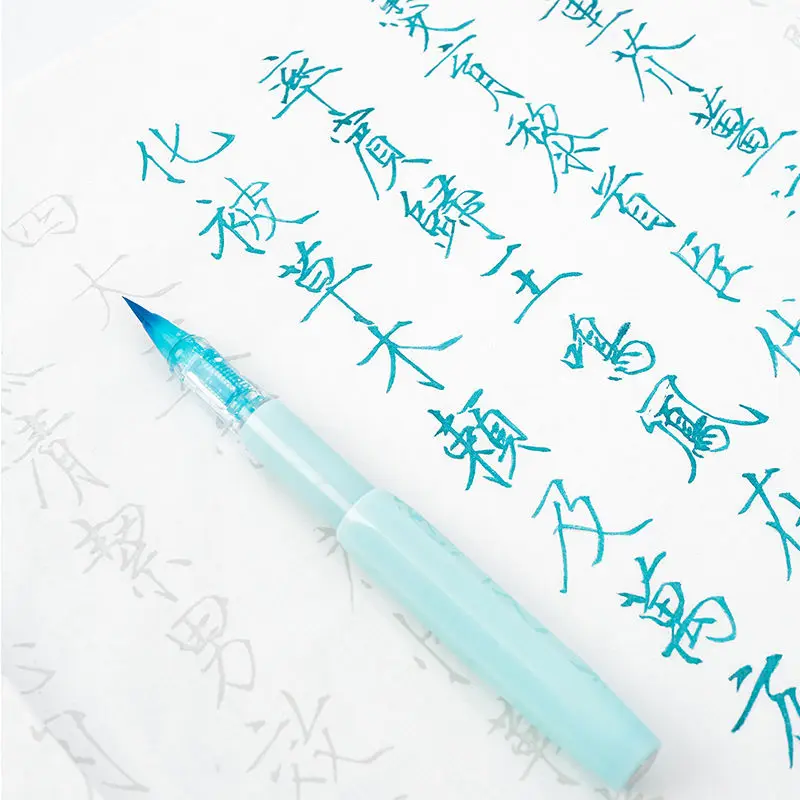 one for two purposes soft writing brush and pen tip can replace calligraphy nib fountain pen soft bristle ink pen sc