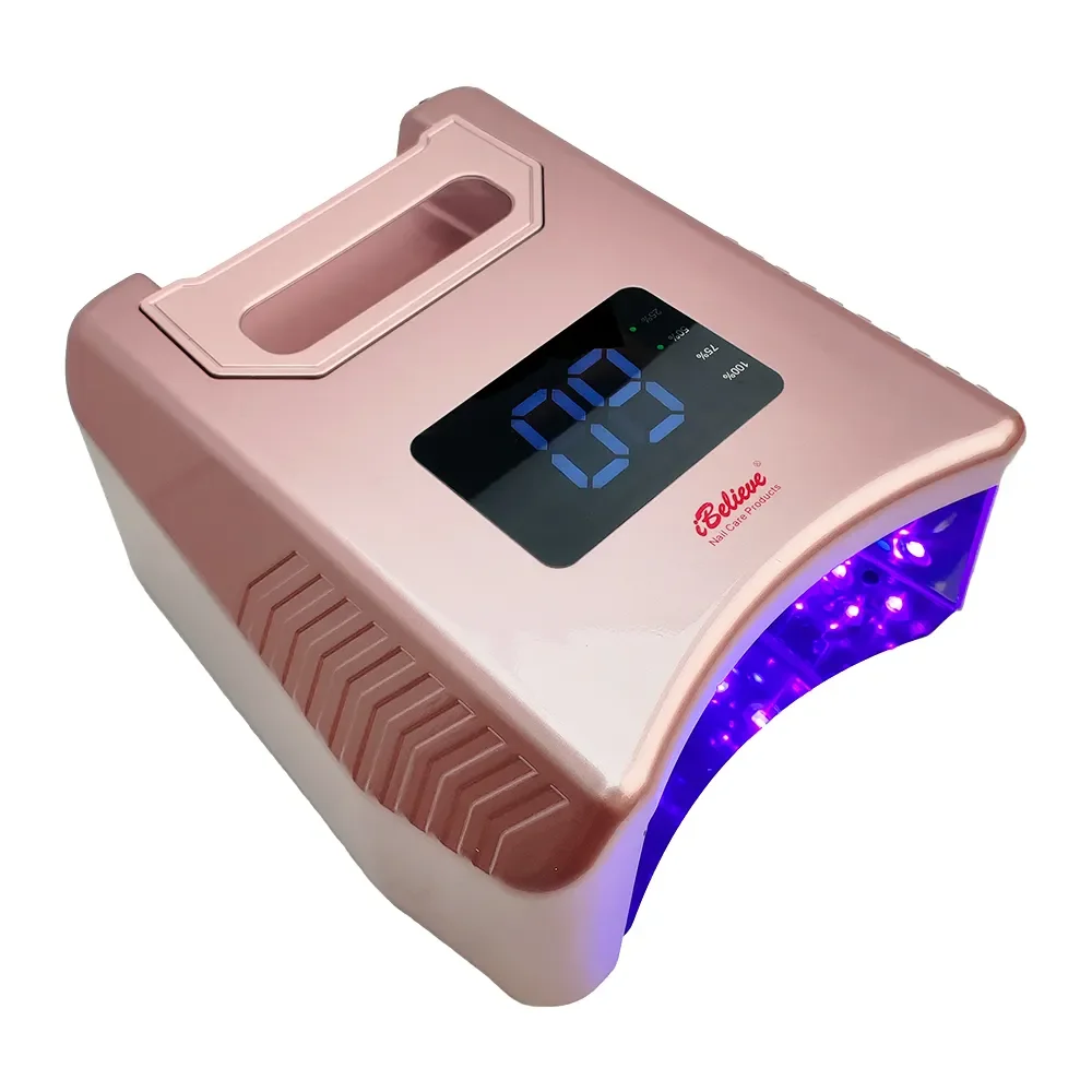 2024 New Cordless Nail Lamp 1 or  2PCS Professional Phototherapy Nail Dryer  52PCS LED Beads Nail Glue Light for Manicure Salon 3