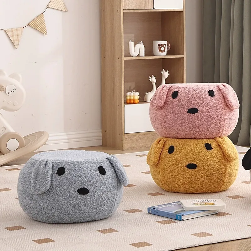 

Household children's stool, creative cartoon living room entrance door foot stool