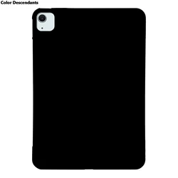 Shockproof Silicone Tablet Case - Black TPU Protective Cover for Lenovo Tab K9 8.7 (Black)