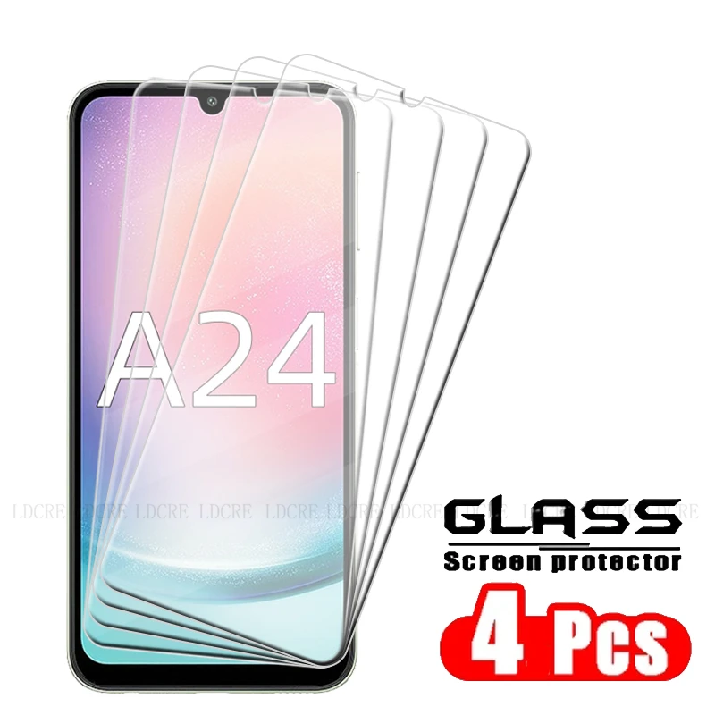 Premium Clear Tempered Glass Screen Protector (4-Pack)